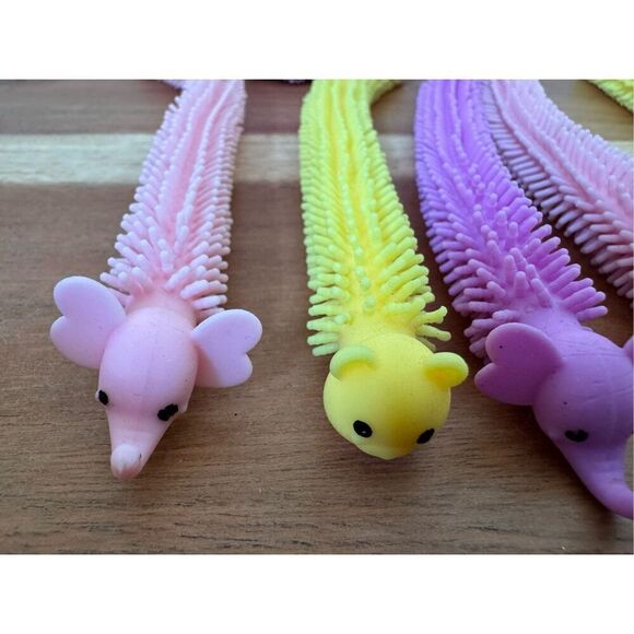 Stretchy string fidget toys sensory stimulation stress relief washable rubber bu - Picture 4 of 4
